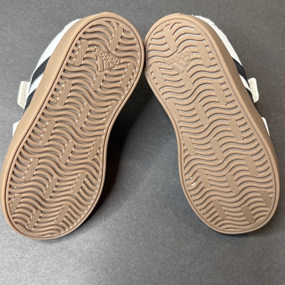 ADIDAS VL Court White Toddler Size 7K - Picture 7 of 12